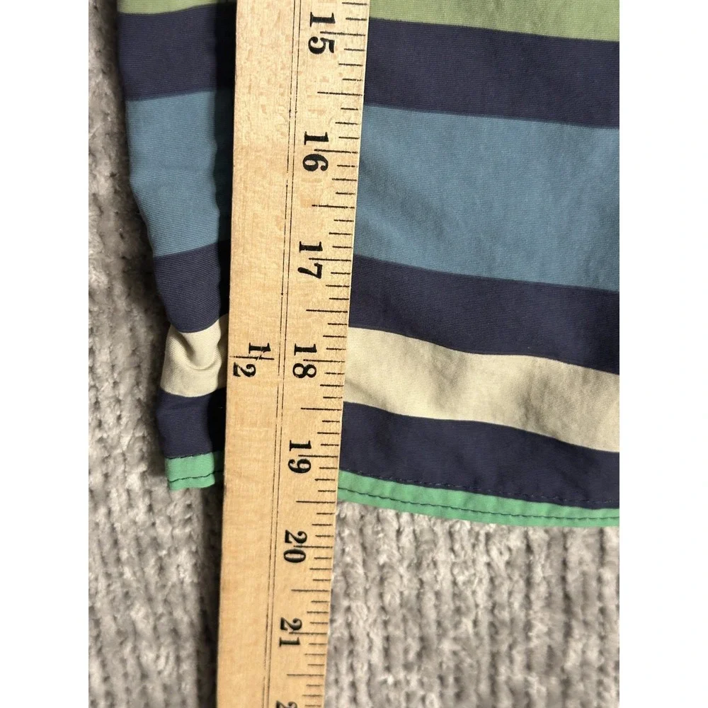 PATAGONIA BOYS BOARDSHORTS WAVEFARER WATER RIBBON BIG NETTLE GREEN 67817 SIZE 18
